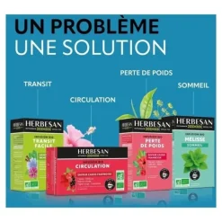 Herbesan infusion bio Nuit paisible sachets