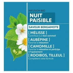 Herbesan infusion bio Nuit paisible sachets