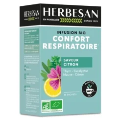 Herbesan infusion bio Respiratoire sachets