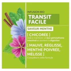 Herbesan infusion bio Transit facile