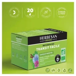 Herbesan infusion bio Transit facile