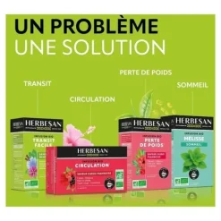 Herbesan infusion bio Transit facile
