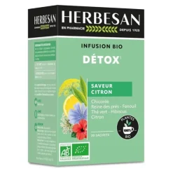Herbesan infusion Detox bio sachets