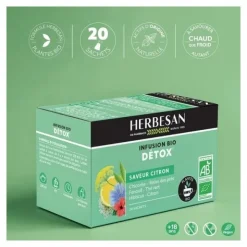 Herbesan infusion Detox bio sachets
