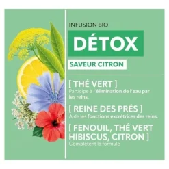 Herbesan infusion Detox bio sachets