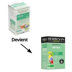Herbesan infusion Detox bio sachets