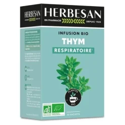 Herbesan Infusion Thym bio Respiration