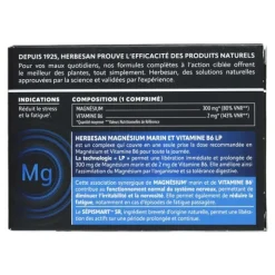 Herbesan Magnésium marin et vitamine B6 comprimés