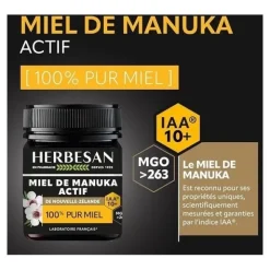 Herbesan Miel de Manuka IAA 10+