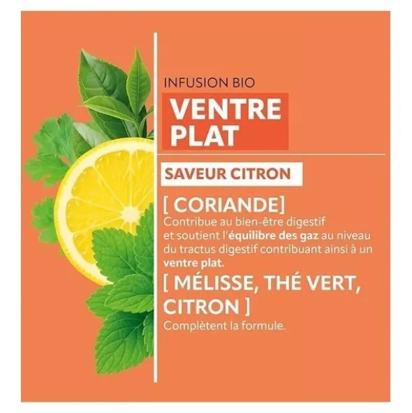 Herbesan sachet infusion bio ventre plat
