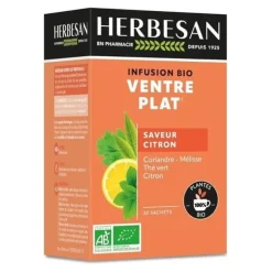 Herbesan sachet infusion bio ventre plat