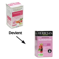Herbesan sachet infusion bio Elimination