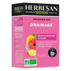 Herbesan sachets infusion bio drainante