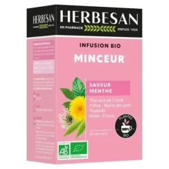 Herbesan sachets infusion Minceur bio