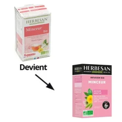 Herbesan sachets infusion Minceur bio