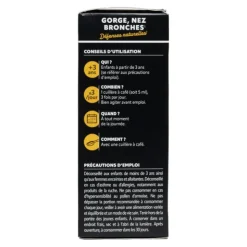 Herbesan Sirop gorge nez bronches Miel de Manuka IAA 15+