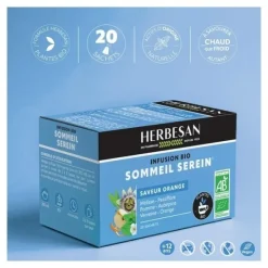 Herbesan Tisane Sommeil serein Bio sachet