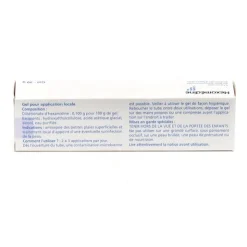 Hexomedine gel antiseptique