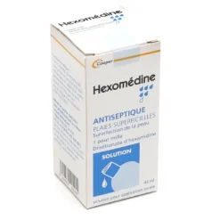 Hexomedine 1 pour mille solution