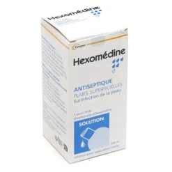 Hexomedine 1 pour mille solution