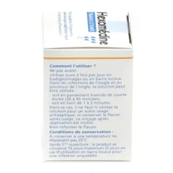 Hexomedine transcutanée solution antiseptique
