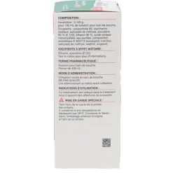 Hexétidine 0,1 % Viatris bain de bouche