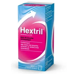 Hextril bain de bouche antiseptique