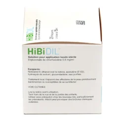 Hibidil chlorhexidine 0.05 % unidoses