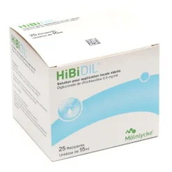 Hibidil chlorhexidine 0.05 % unidoses