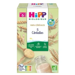 HiPP 5 céréales bio pour bébé
