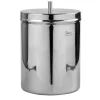 Holtex boite à coton inox