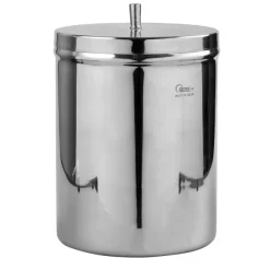 Holtex boite à coton inox