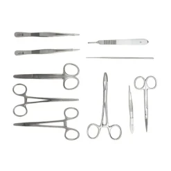 Holtex Boîte pour petite chirurgie 10 instruments