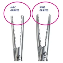 Holtex Pince Hartmann courbe 9 cm