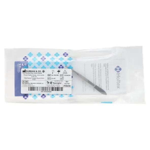 Holtex Pince à épiler Hunter avec mors carré