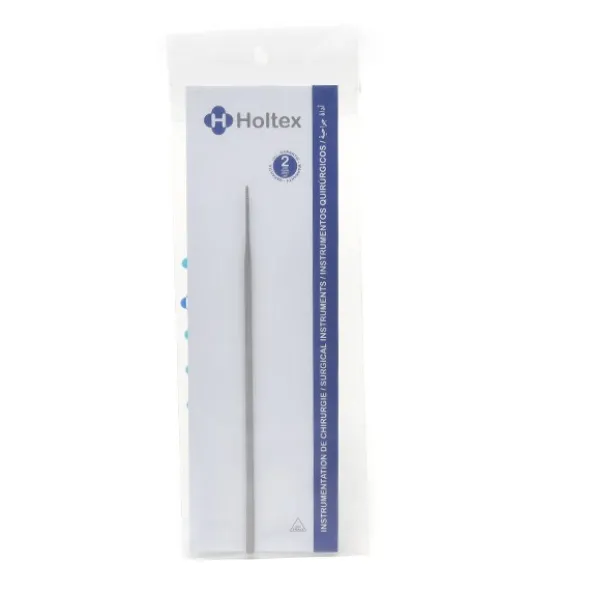 Holtex Stylet porte-coton en acier inoxydable