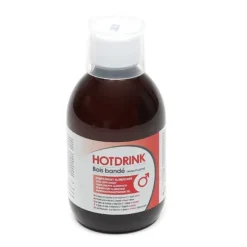 Hot drink Bois bandé Homme solution buvable