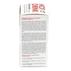Hot drink Bois bandé Homme solution buvable