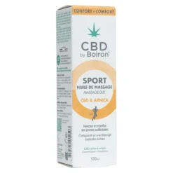 Huile de massage sport CBD by Boiron