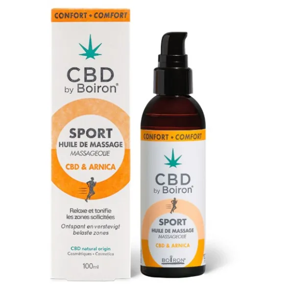 Huile de massage sport CBD by Boiron