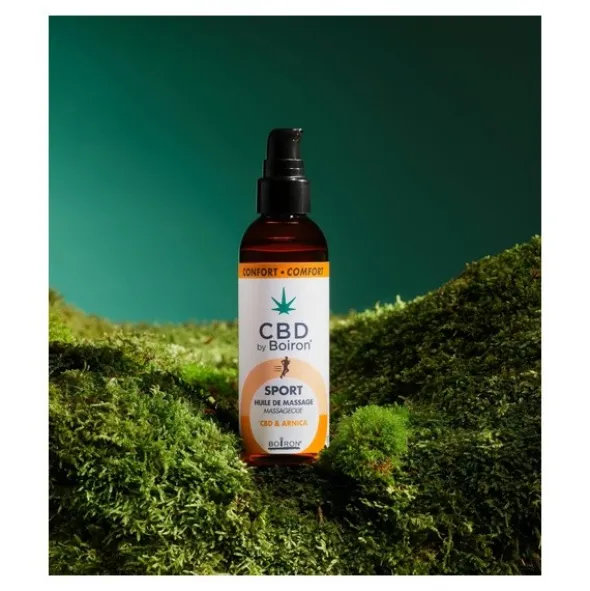 Huile de massage sport CBD by Boiron