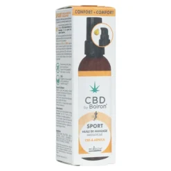 Huile de massage sport CBD by Boiron