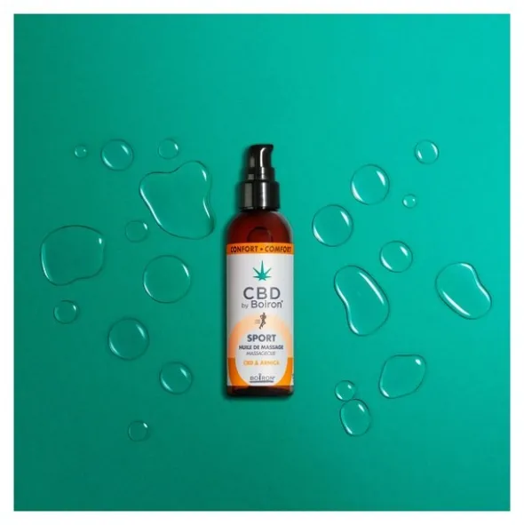 Huile de massage sport CBD by Boiron