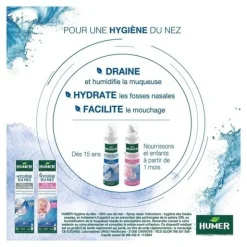 Humer Hygiène du nez spray nasal