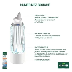 Humer Nez bouché spray hypertonique