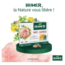 Humer Nez Gorge jour et nuit comprimés