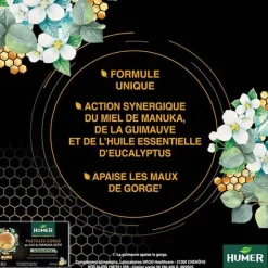 Humer Pastilles Gorge au miel Manuka