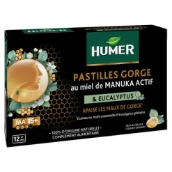Humer Pastilles Gorge au miel Manuka