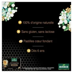 Humer Pastilles Gorge au miel Manuka et Gelée royale
