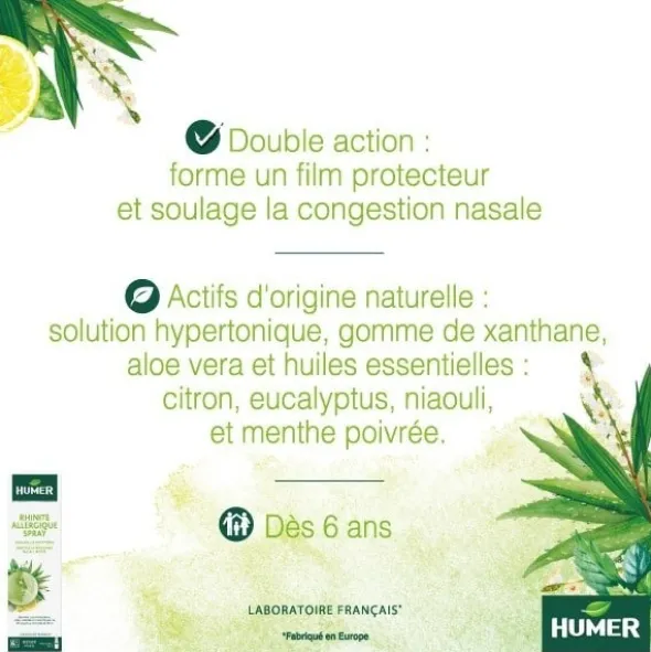 Humer Rhinite allergique spray nasal